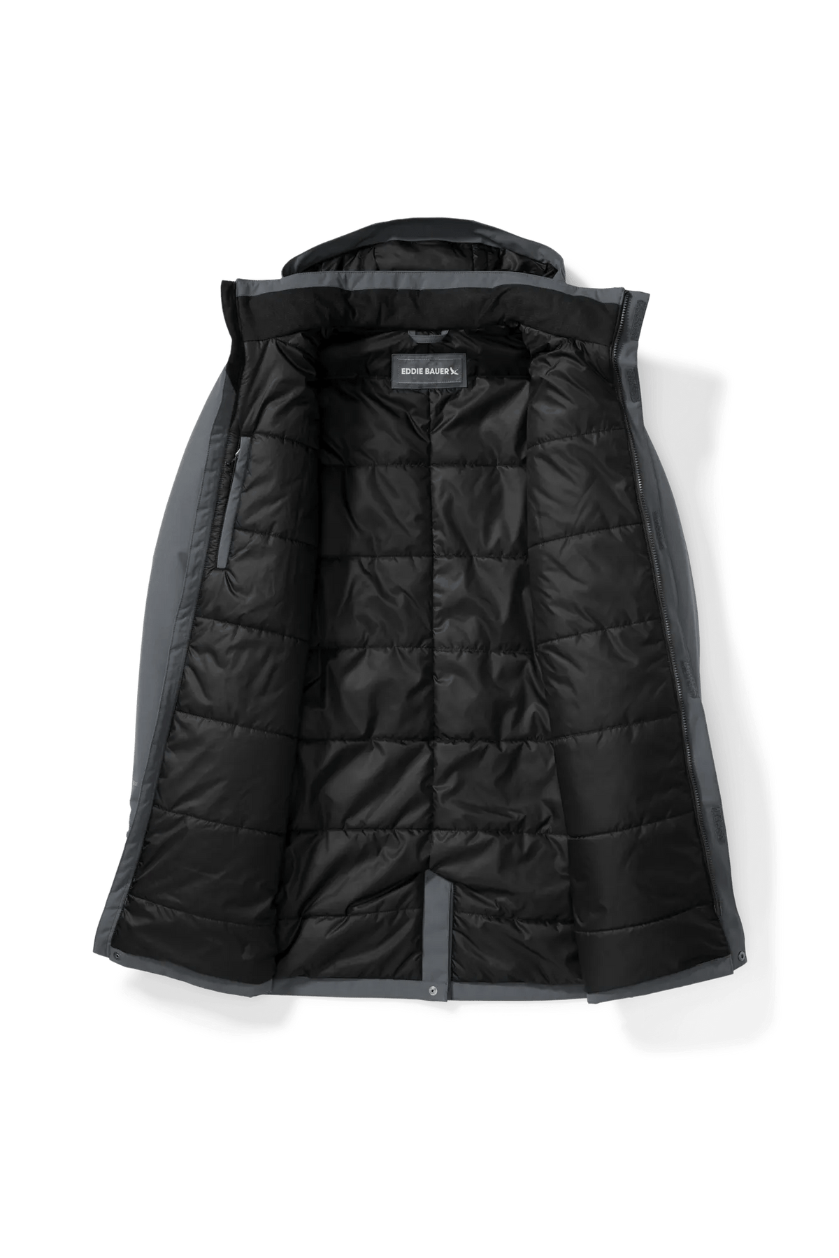 Men's Mainstay Insulated Waterproof Hooded Trench Coat-Storm-Regular-2