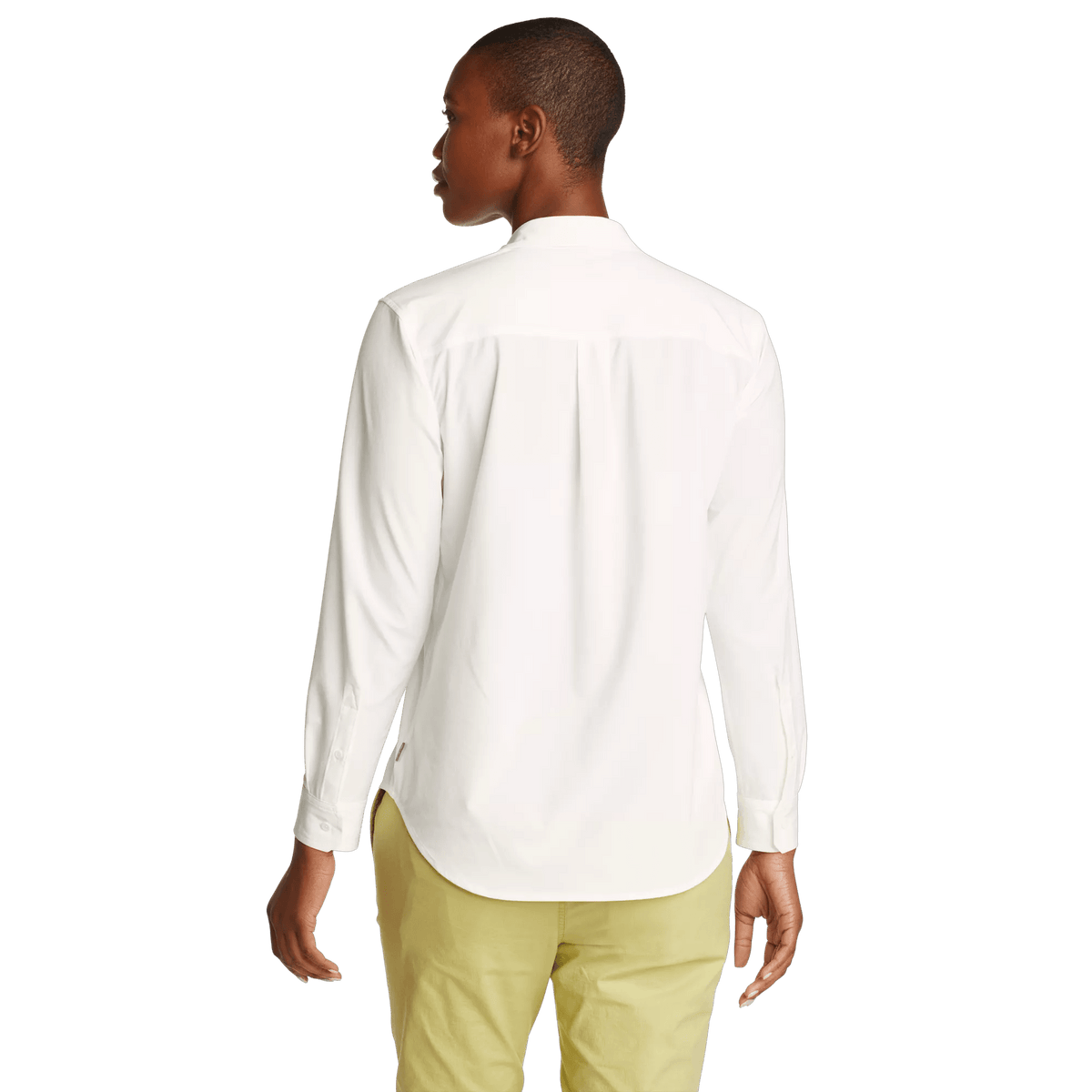 Women's Departure 3.0 LS Shirt-Snow-Regular-1