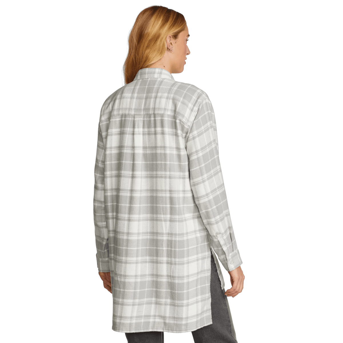Women's Ballard Exaggerated Tunic-Htr Ash-Regular-2