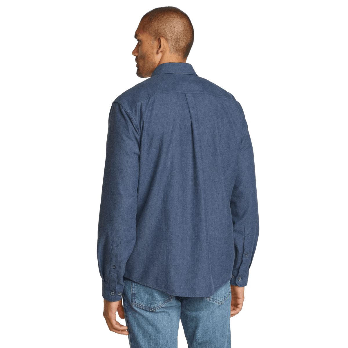 Men's Eddie's Favorite Flannel Classic Fit Shirt - Solid-Brook-Regular-1