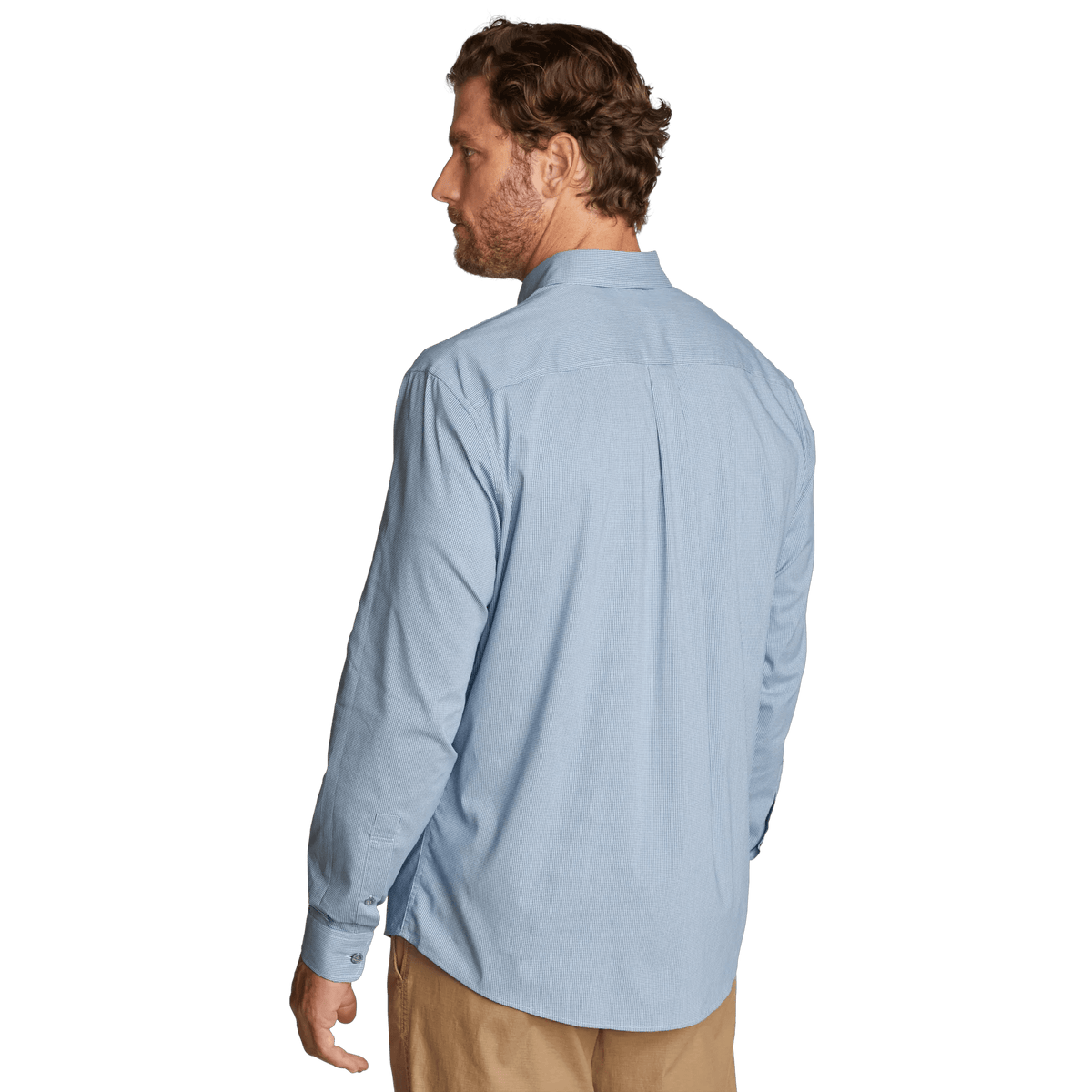 Men's Voyager Flex Long-Sleeve Shirt-True Blue-Regular-7