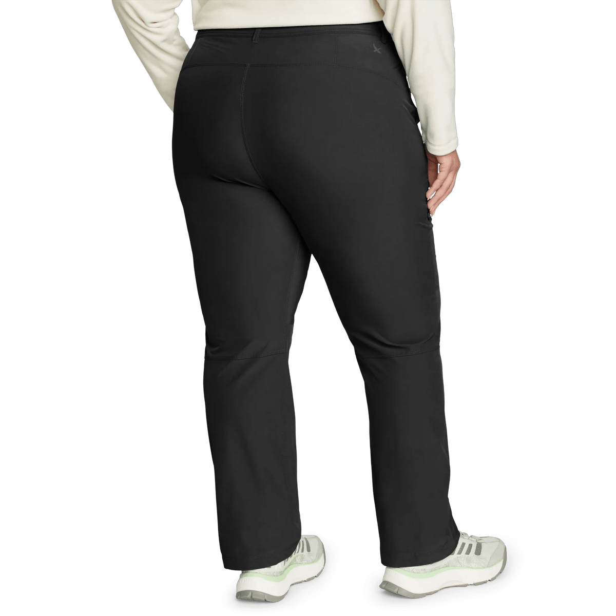Women's 2.0 Polar Fleece-Lined Straight Leg Pants-Black-Plus-1