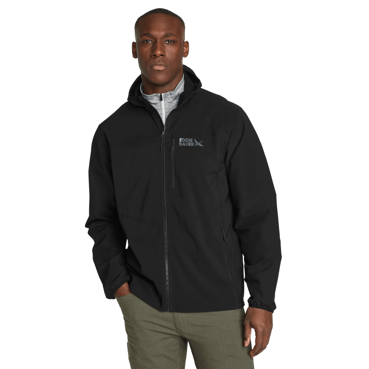 Men's Stratify Hoodie-Black-Regular-2