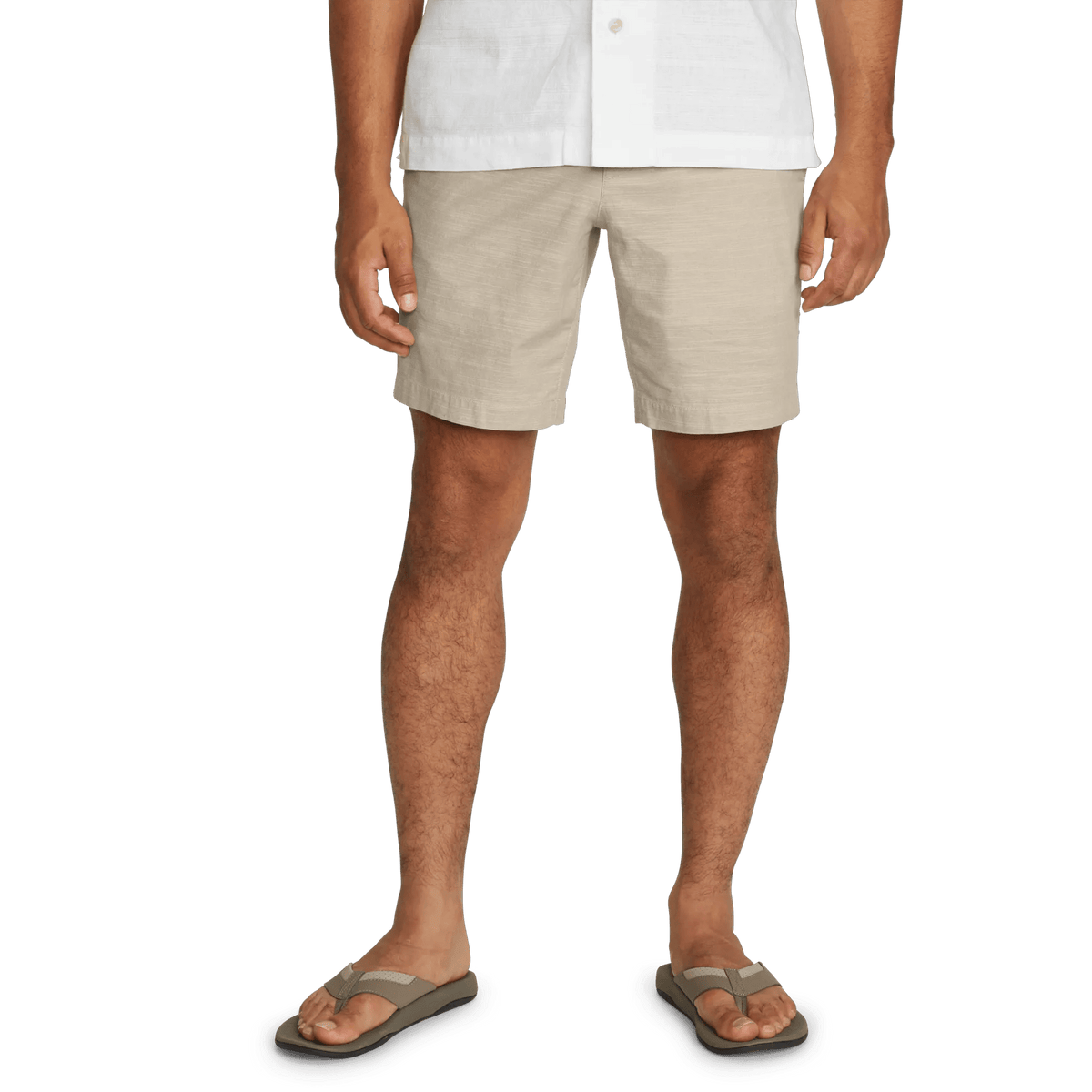 Men's Camano Shorts - Solid-Light Khaki-Regular-3