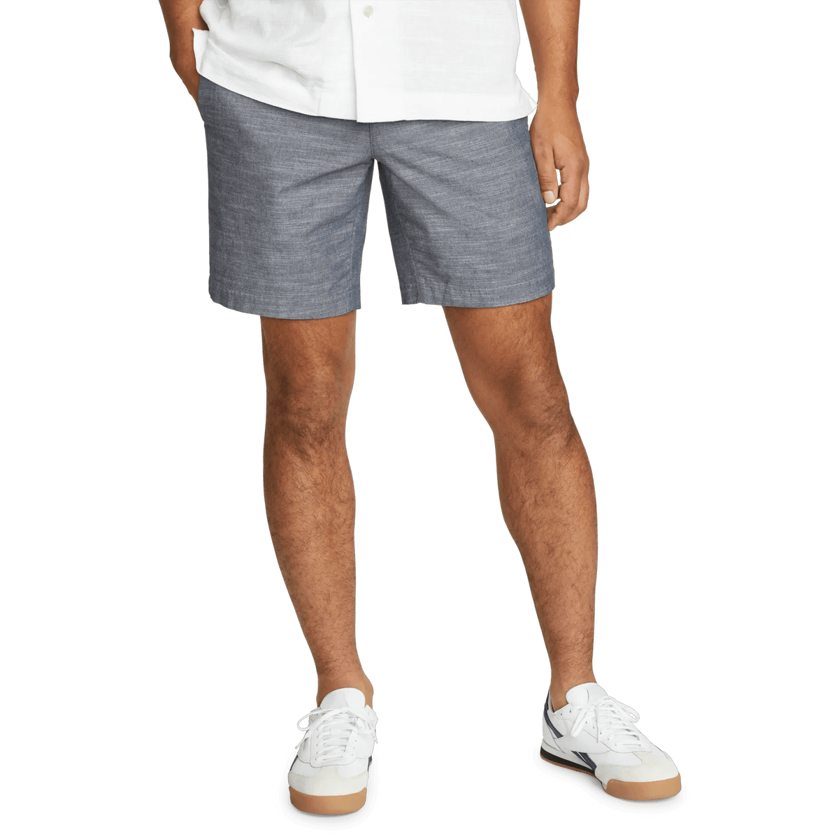 Men's Camano Shorts - Solid-Med Indigo-Regular-1