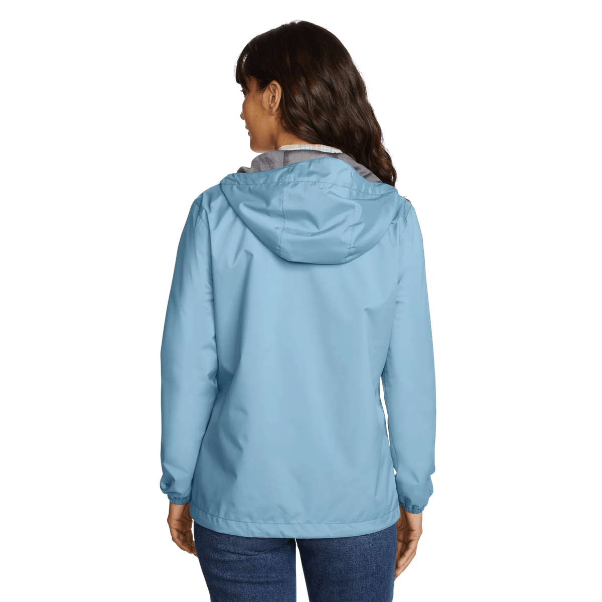Women's Rainy Pass Water-Repellent Hooded Jacket-Blue Fog-Regular-3