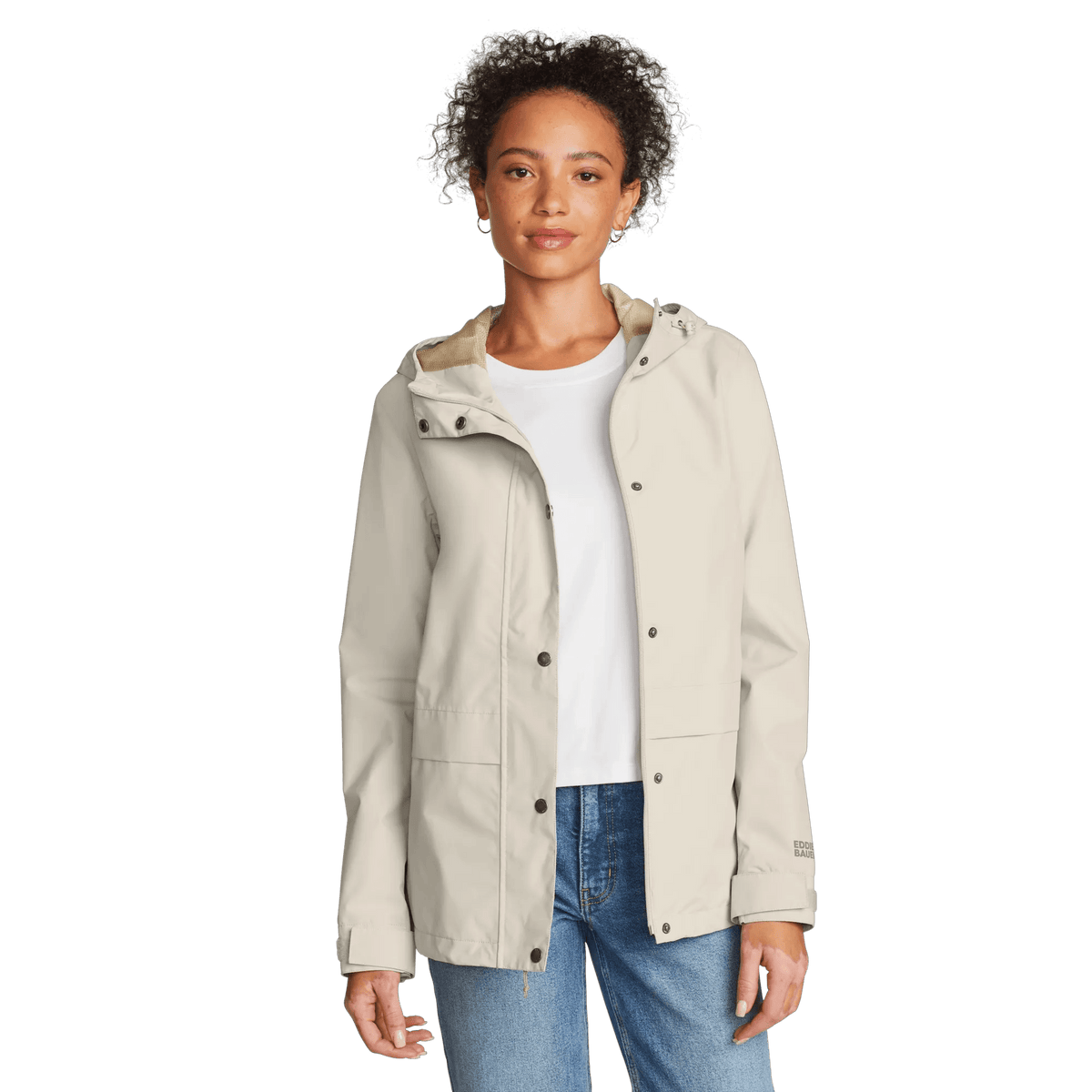 Women's Rainfoil® Storm Waterproof Hooded Jacket-Pumice-Regular-5