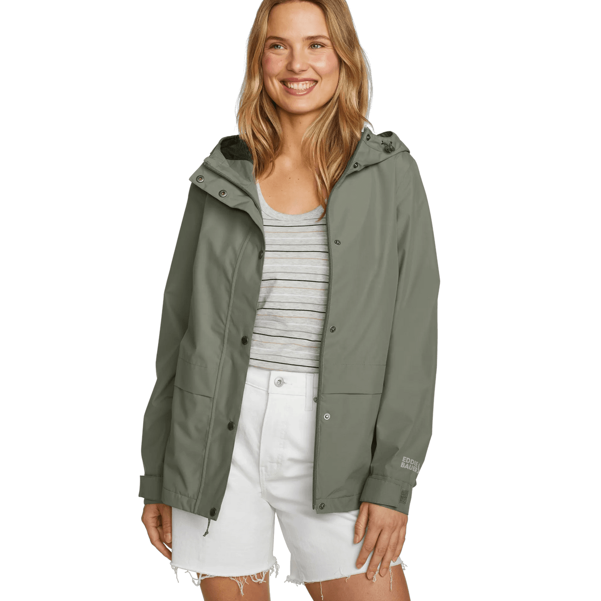 Women's Rainfoil® Storm Waterproof Hooded Jacket-Sprig-Regular-9