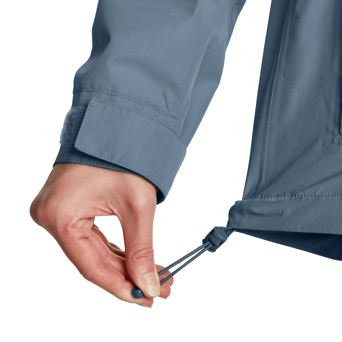 Women's Rainfoil® Storm Waterproof Hooded Jacket-Blue Haze-Regular-5