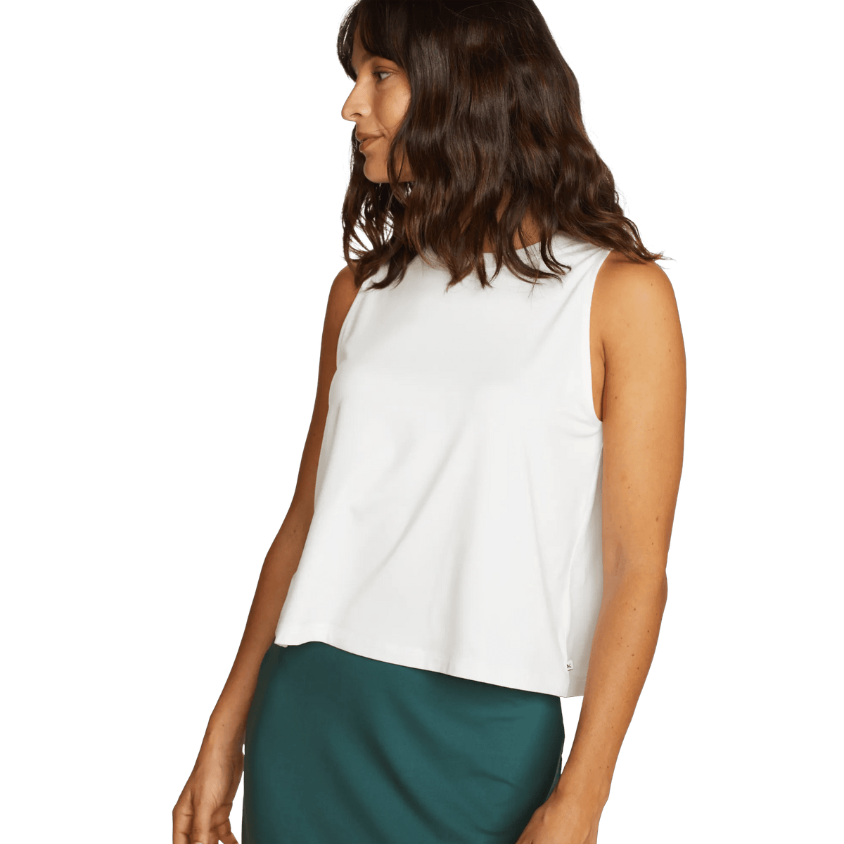 Women's Surreal Travel Tank-White-Regular-5