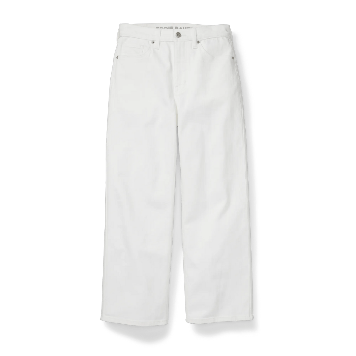 Women's Authentic Everyday High-Rise Cropped Jeans-White-Regular-11