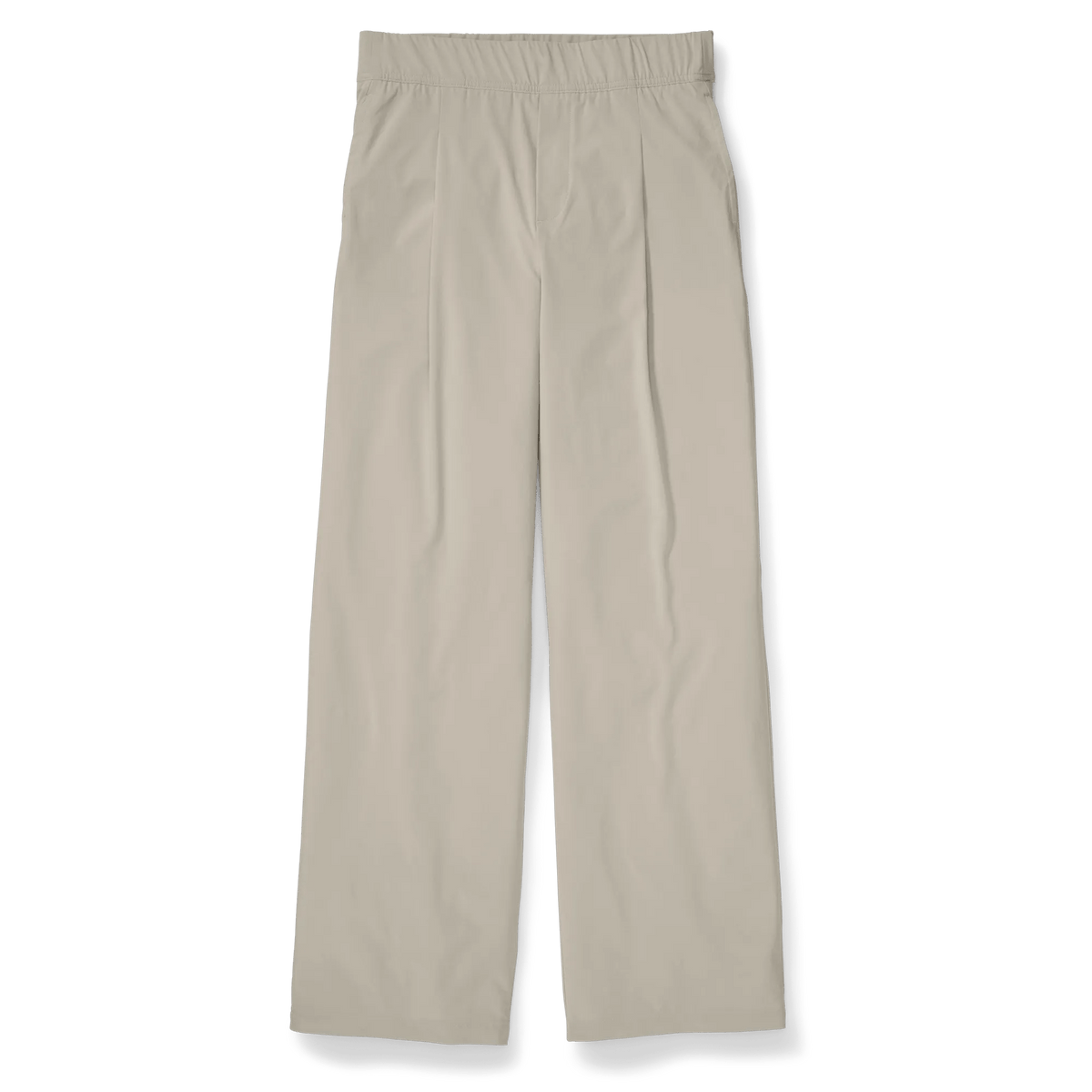 Women's Departure High-Rise Wide Leg Travel Pants-Pumice-Regular-3