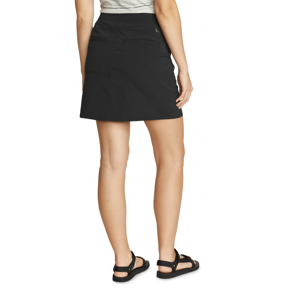 Women's Horizon High-Rise Skort-Black-Regular-7