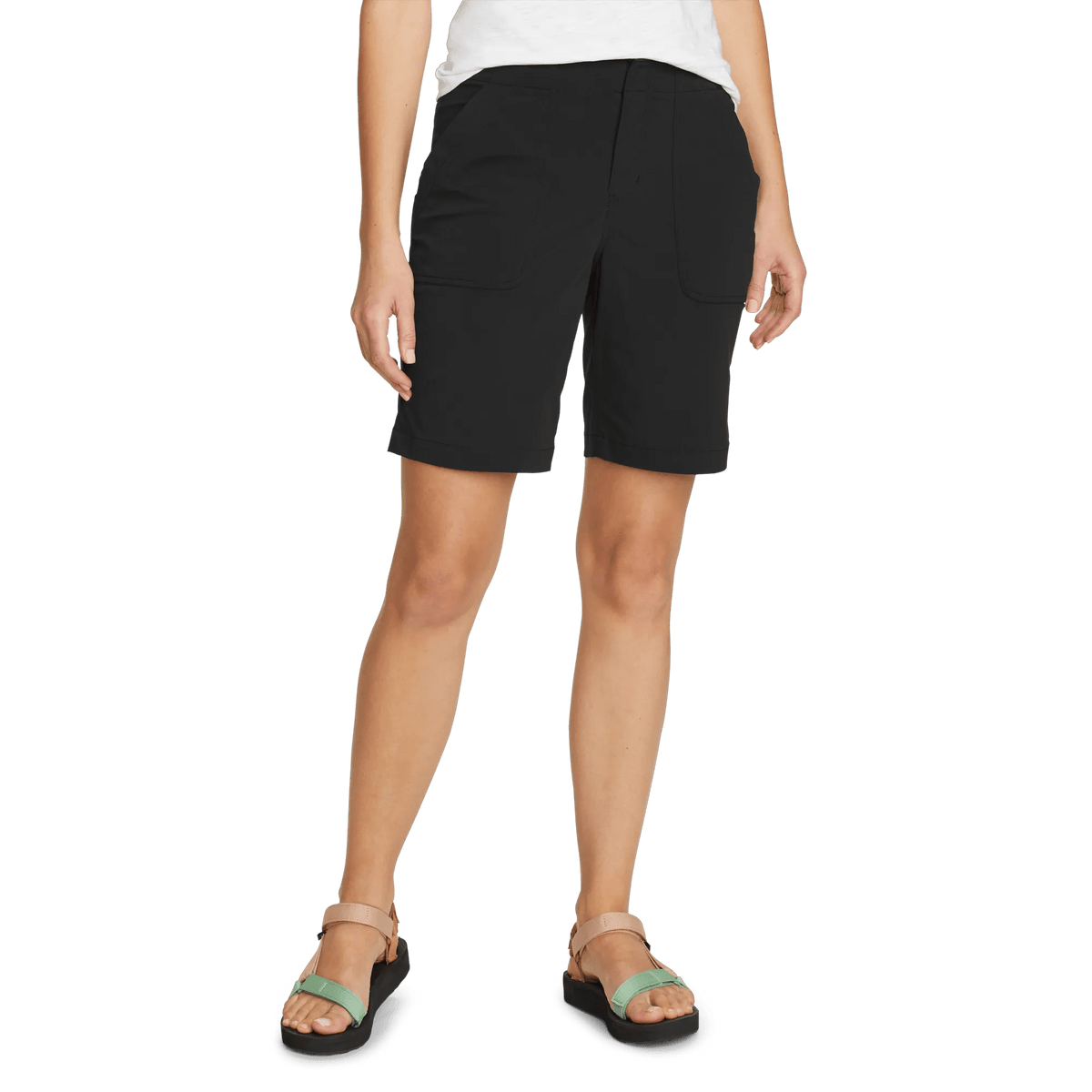 Women's Horizon Bermuda Shorts-Black-Regular-6