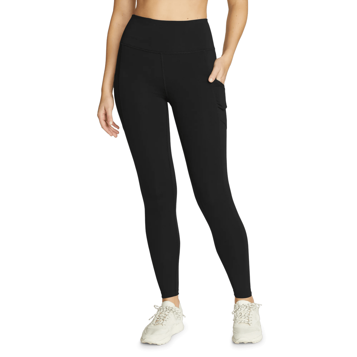 Women's Traverse Trail High-Rise Leggings-Black-Regular-18