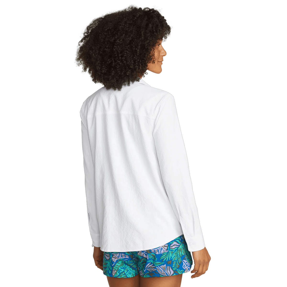 Women's Long-Sleeve Mountain 3.0 Shirt - Solid-White-Regular-1