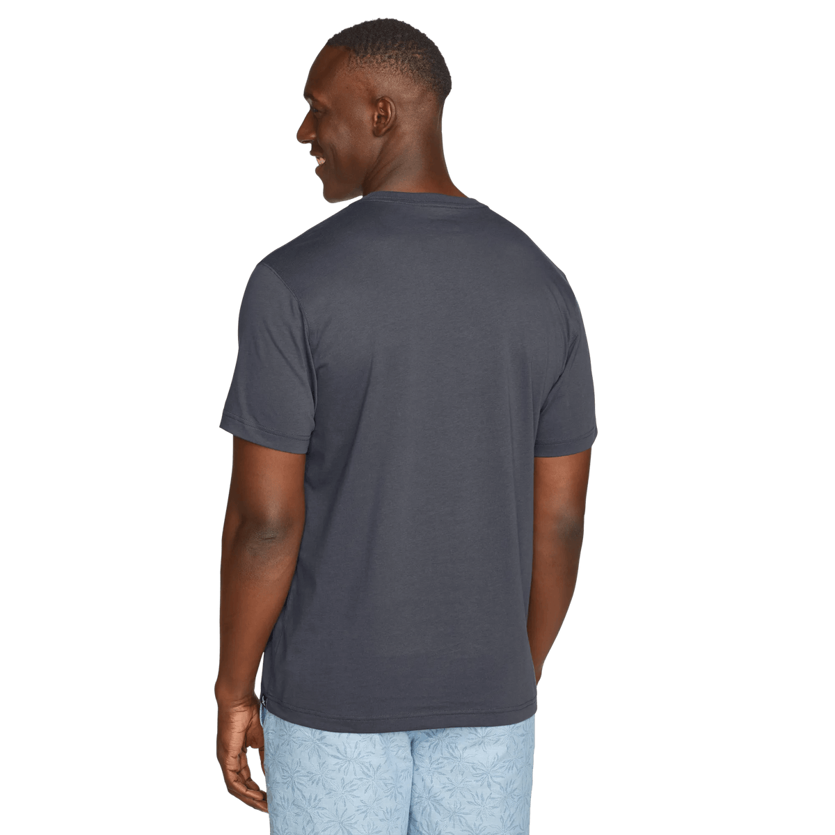 Men's Legend Wash 100% Cotton Short-Sleeve Classic T-Shirt-Midnight Navy-Regular-7