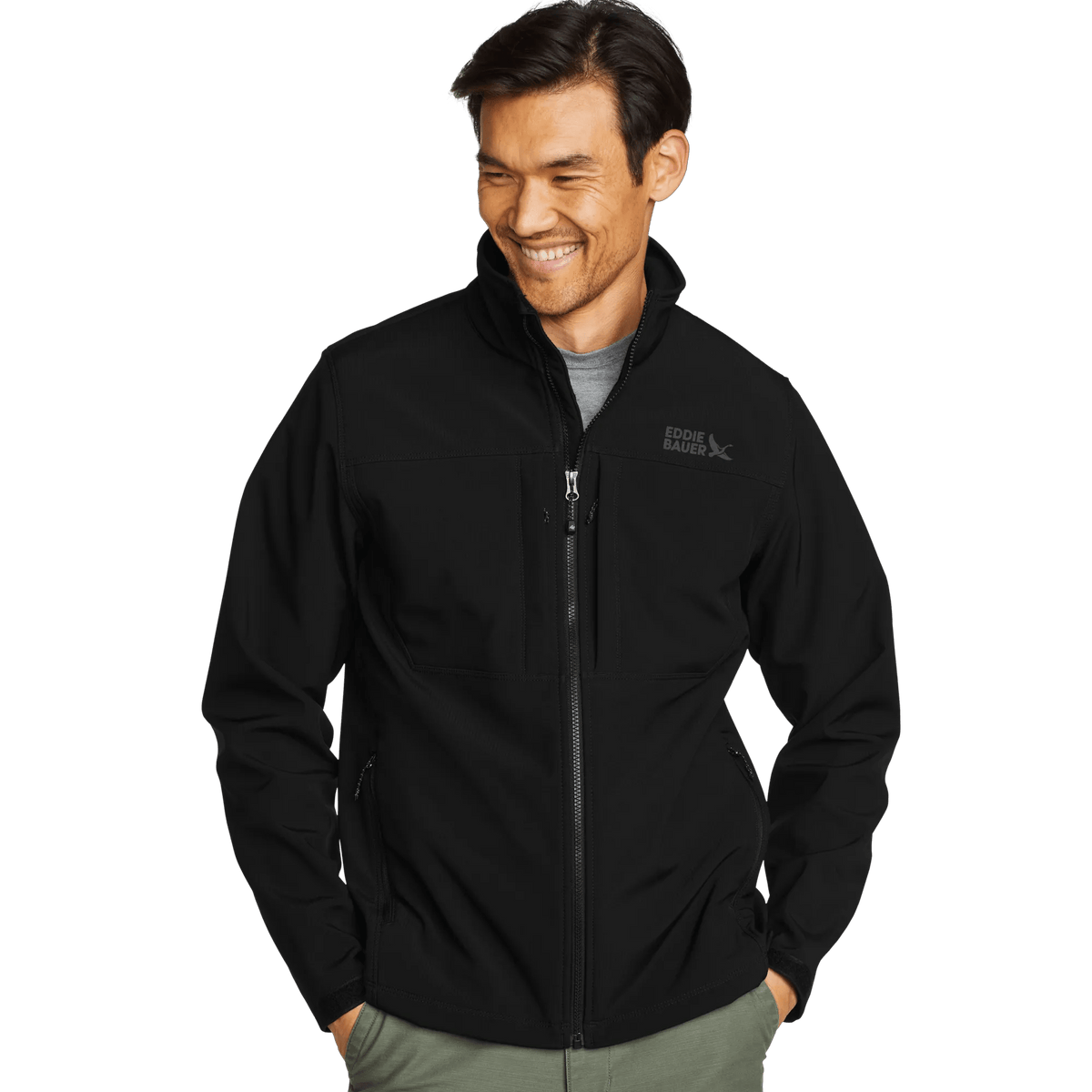 Men's Windfoil® Stretch Thermal Jacket-Black-Regular-6
