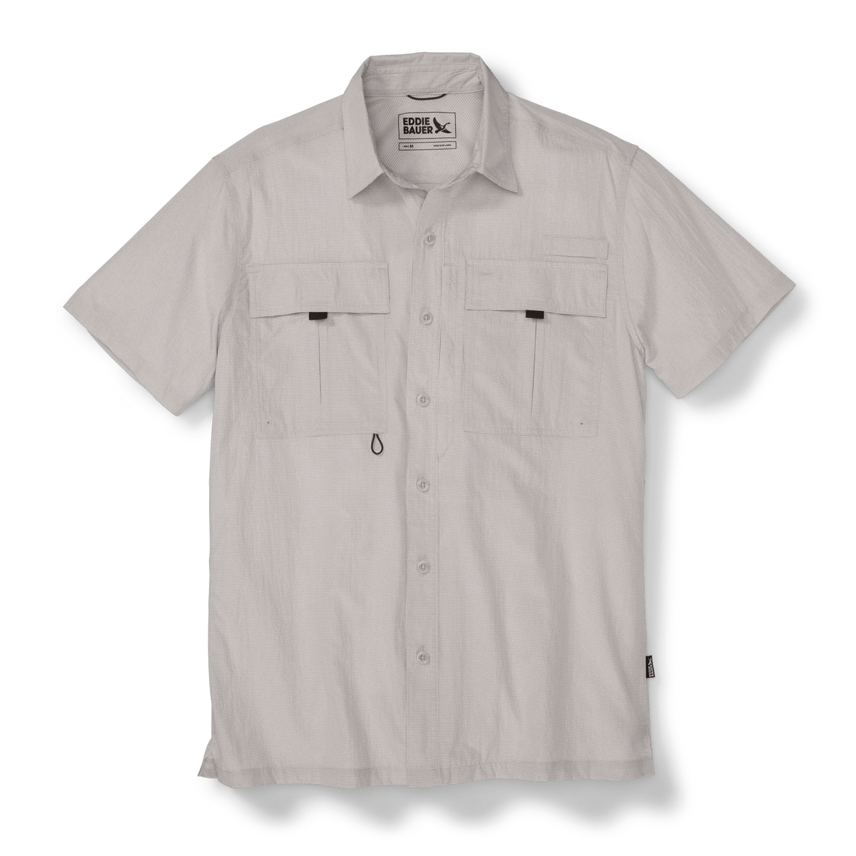 Men's UPF Guide 2.0 Short-Sleeve Shirt-Lt Gray-Regular-3