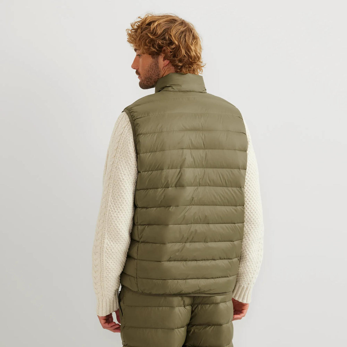 Men's CirrusLite Down Vest-Alder-Regular-13
