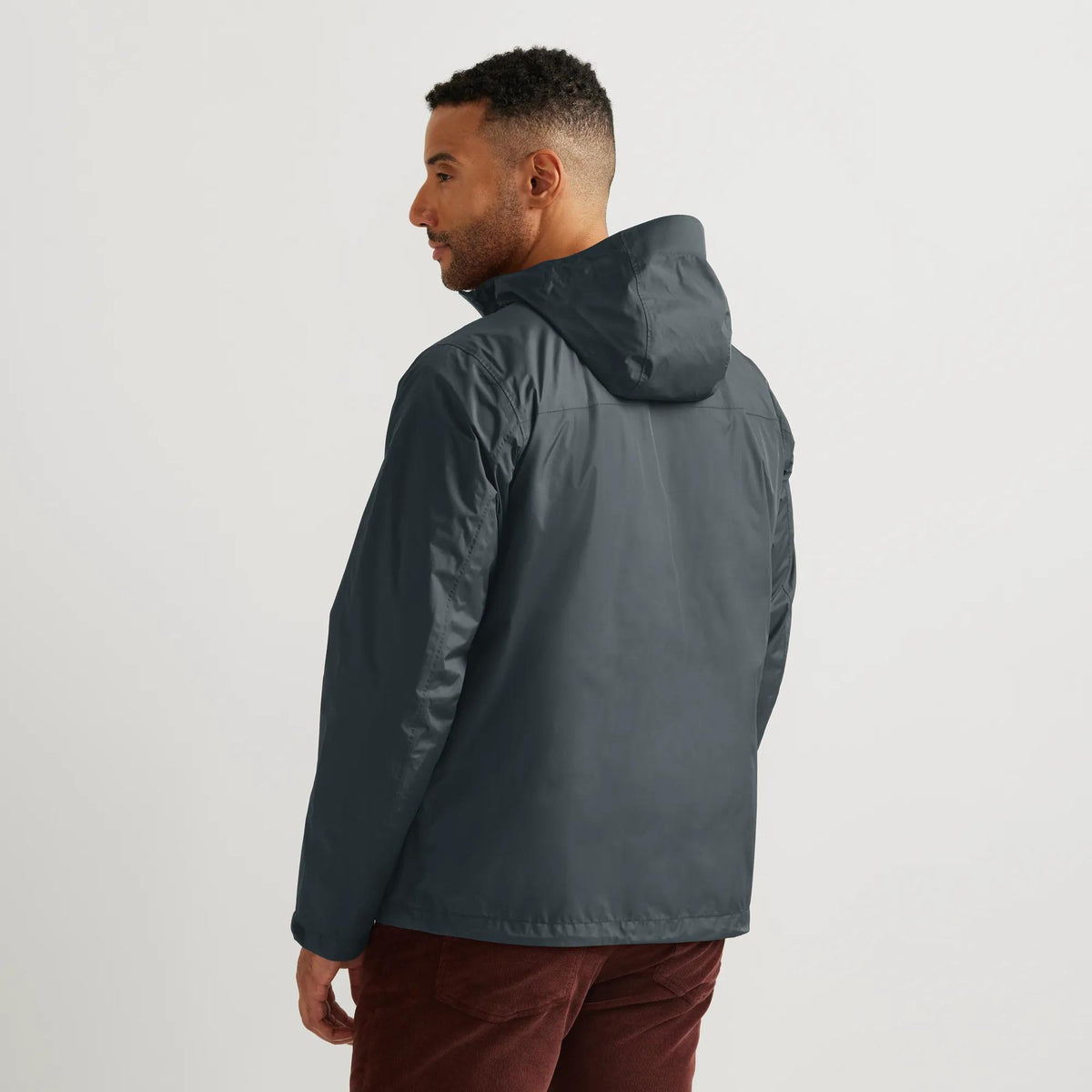 Men's RipPac® Pro Waterproof Hooded Rain Jacket-Storm-Regular-3