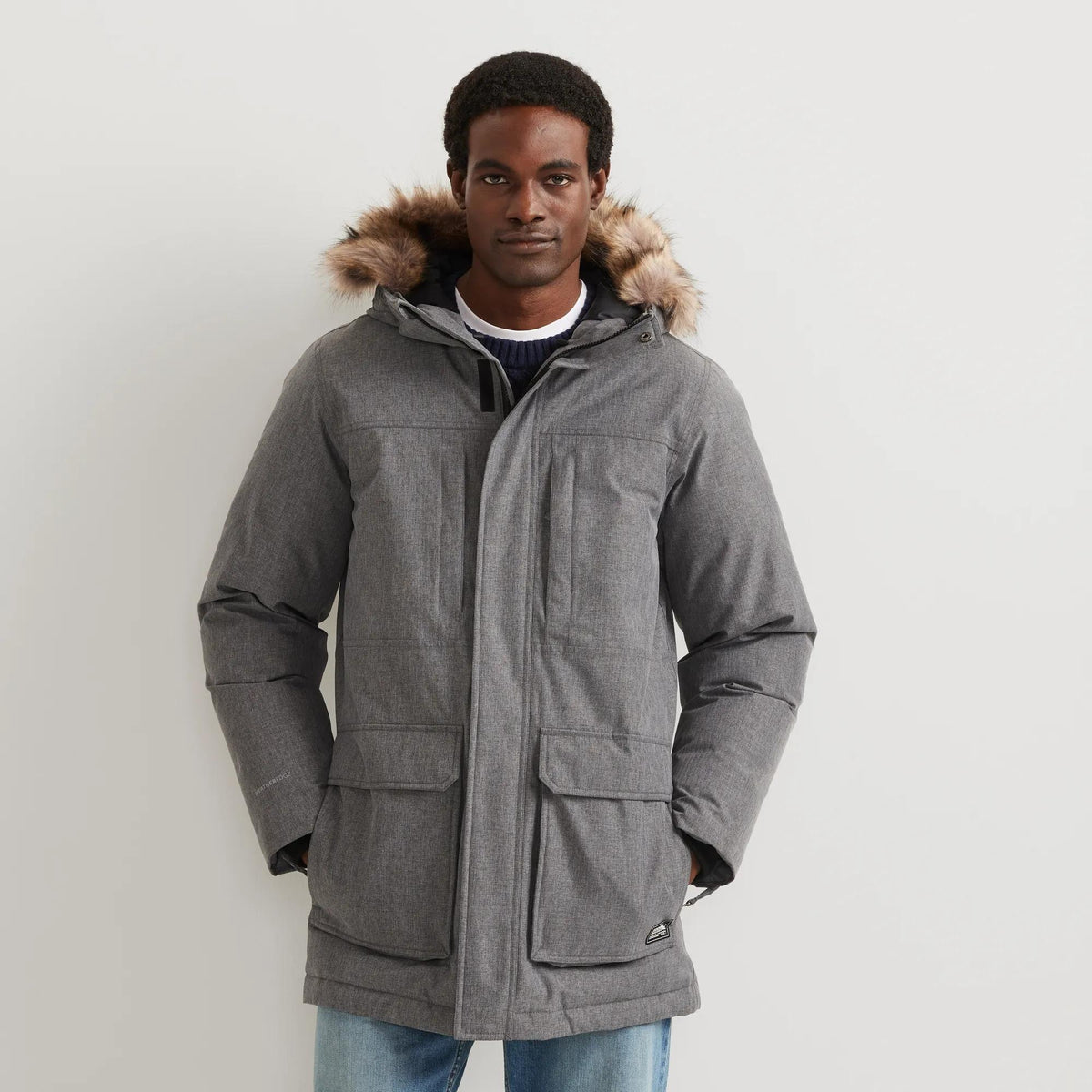Men's Superior Down Waterproof Hooded Parka