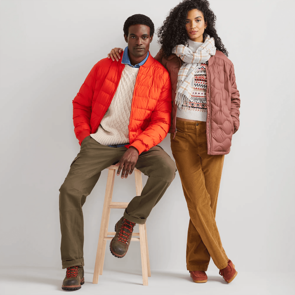 Women's Shaw Down Bomber Jacket-Plum-Regular-21