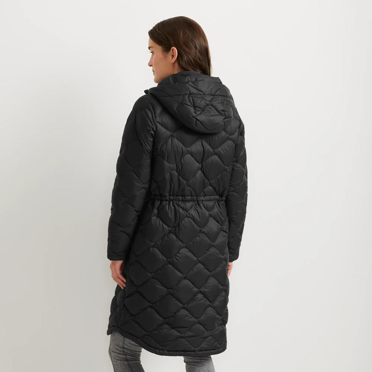 Women's Shaw Down Hooded Parka-Black-Regular-10