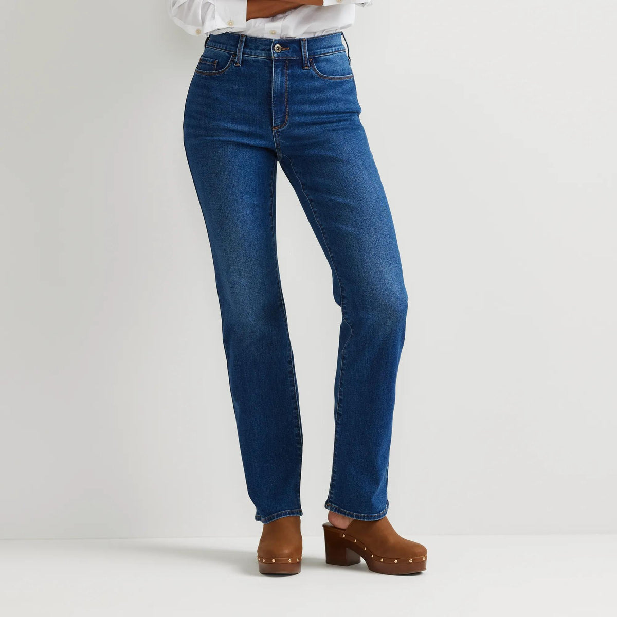 Women's Venture Stretch High-Rise Bootcut Jeans-Lake-Regular-8