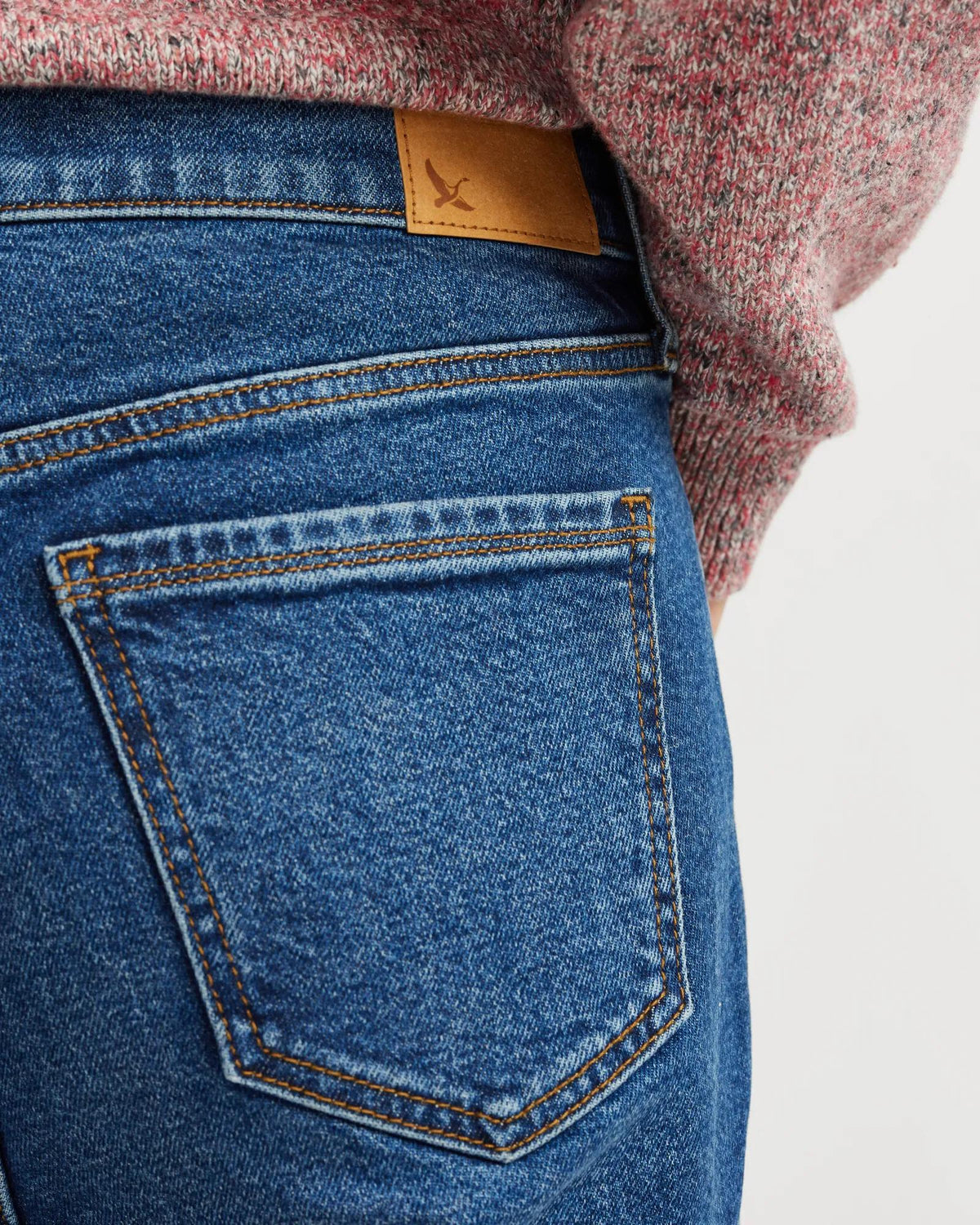 Women's Authentic 90s Boyfriend Relaxed Fit Jeans-Indigo Blue-Regular-12