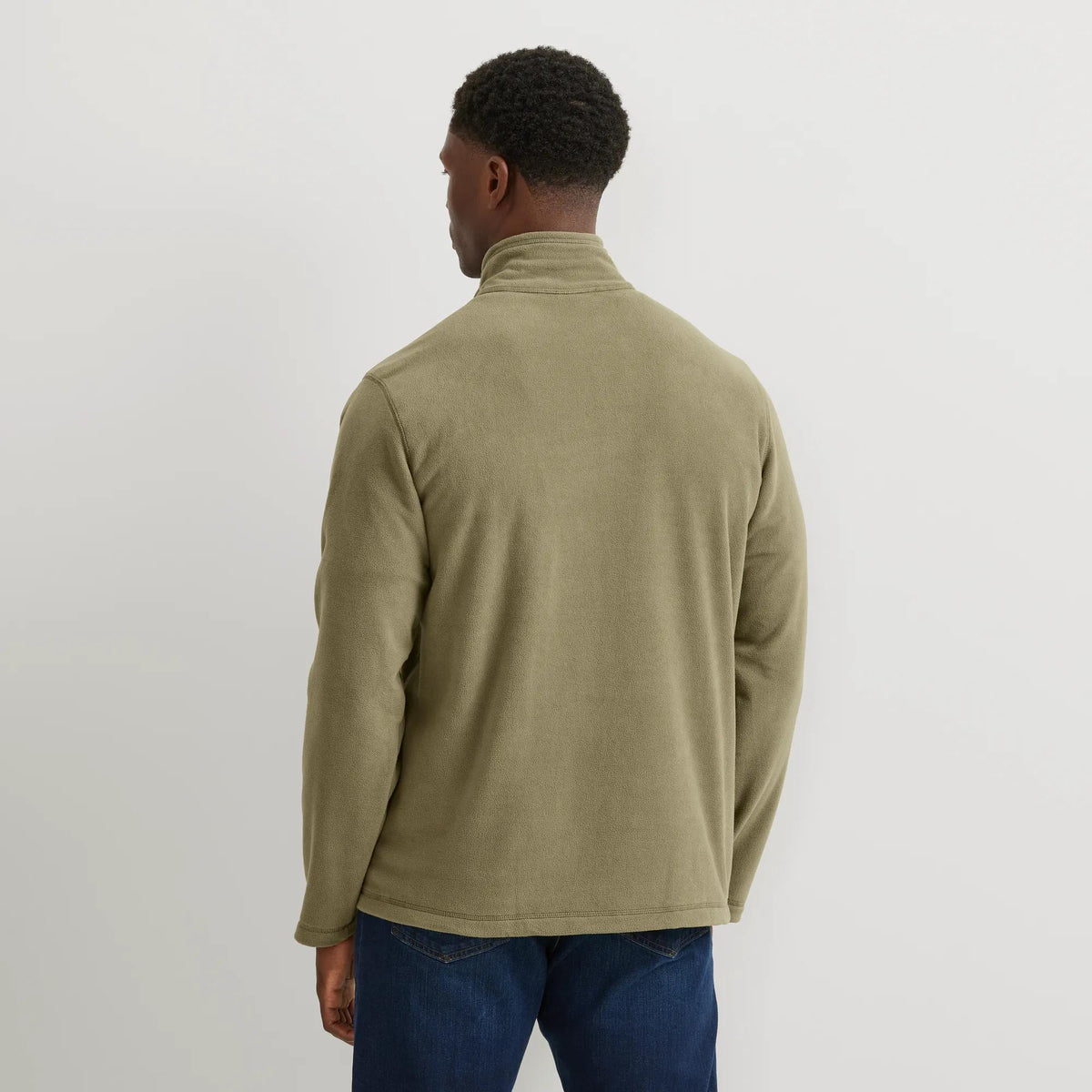 Men's Quest Fleece 1/4-Zip Pullover-Alder-Regular-11
