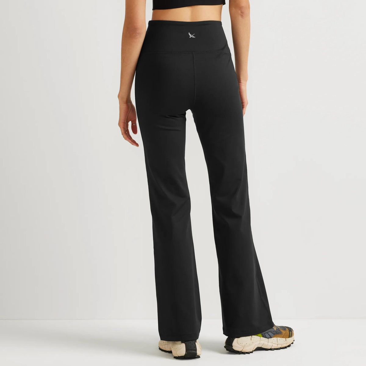 Women's Traverse Trail Flare Pants-Black-Regular-2