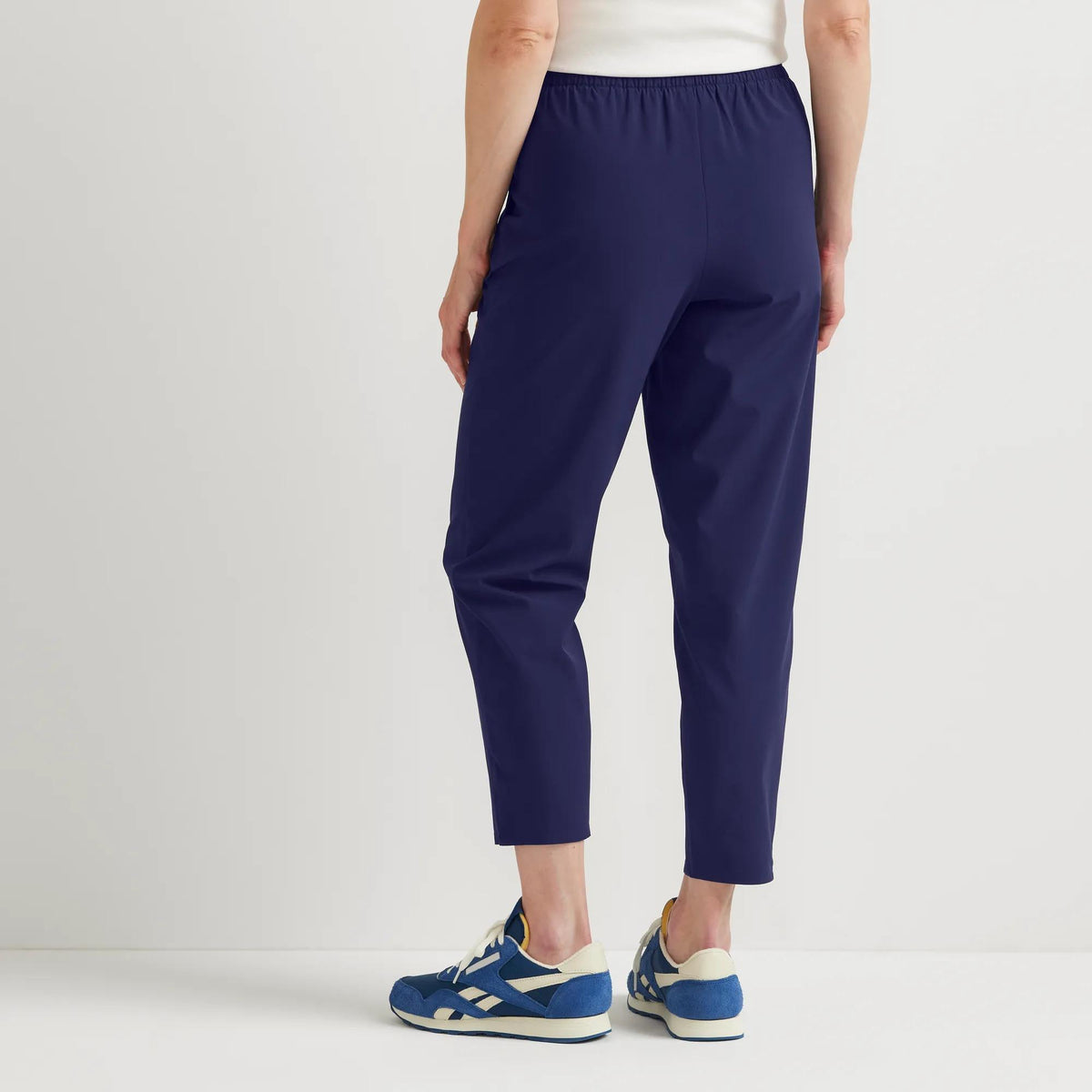 Women's Departure Stretch Tie-Front Ankle Pants-Atlantic-Regular-6