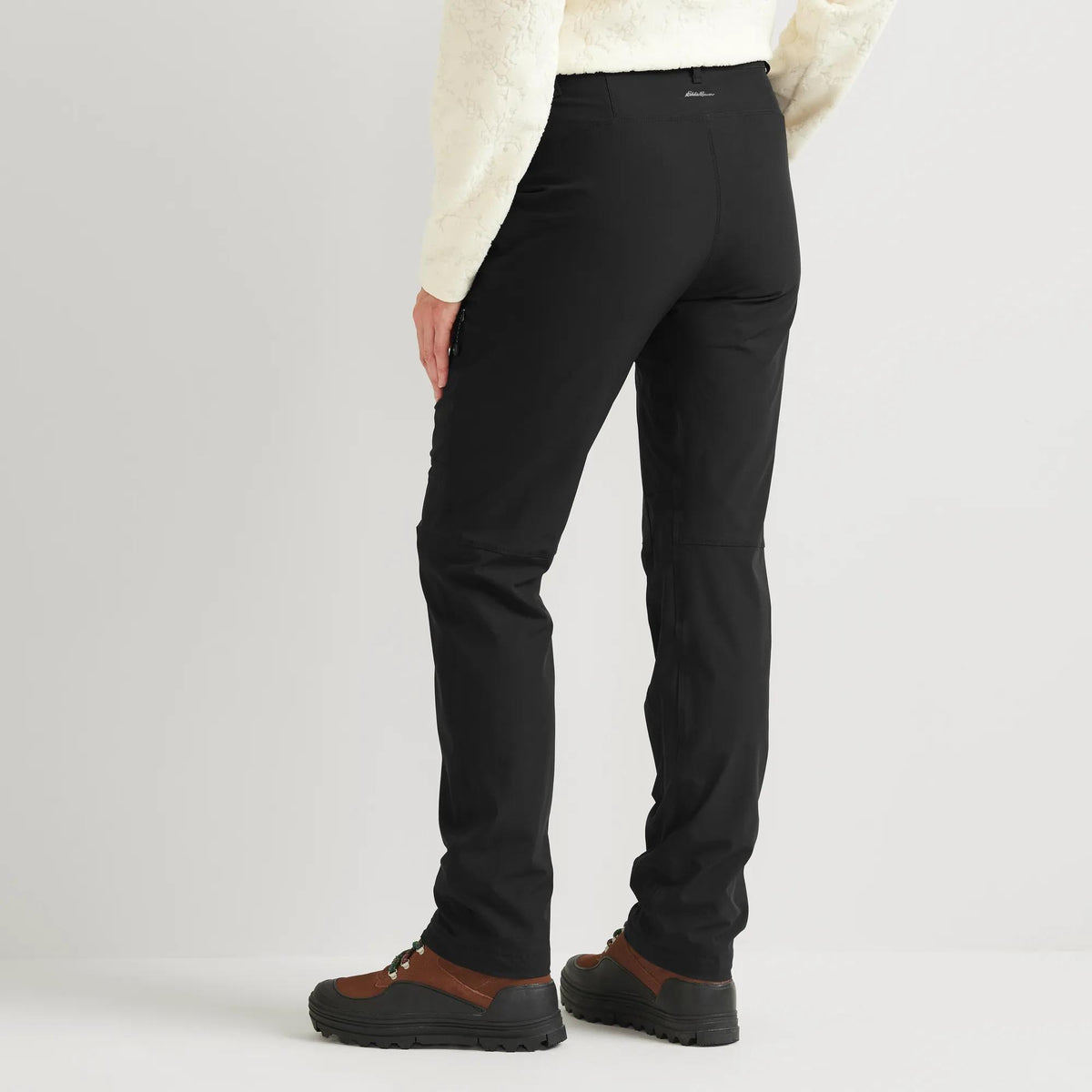 Women's 2.0 Polar Fleece-Lined Straight Leg Pants-Black-Regular-3