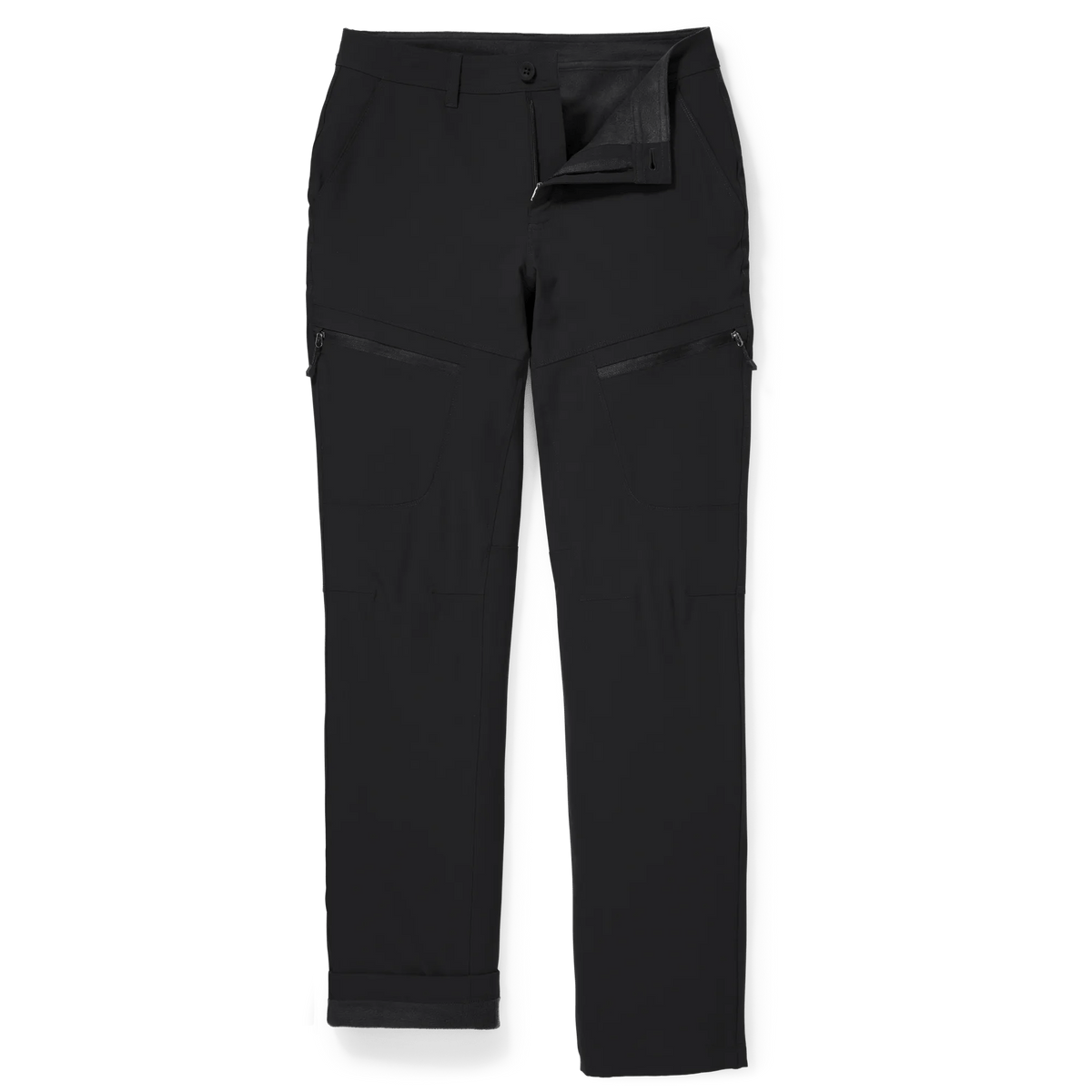 Women's 2.0 Polar Fleece-Lined Straight Leg Pants-Black-Regular-5
