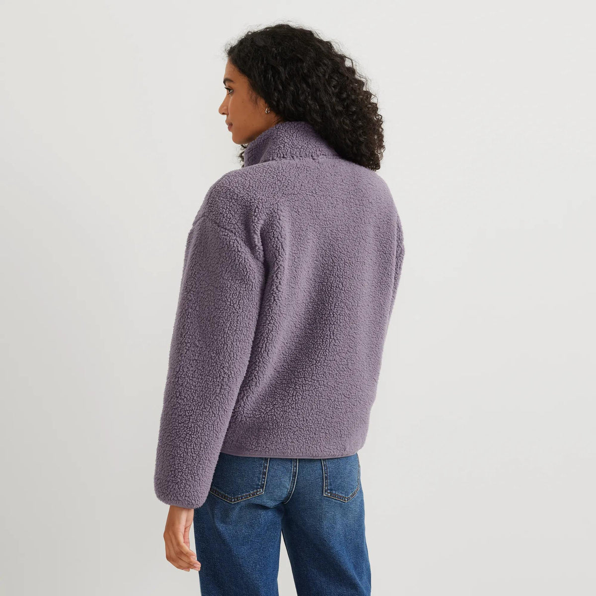 Women's Chill Out Fleece Full-Zip Jacket-Thistle-Regular-7