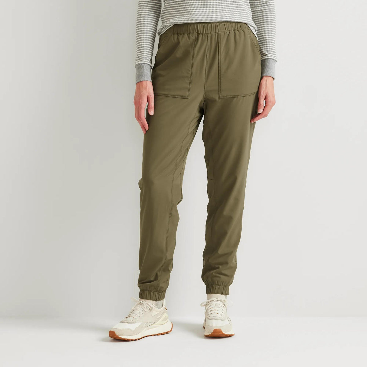 Women's Flexion 3.0 Fleece-Lined Pull-On Joggers-Alder-Regular-2