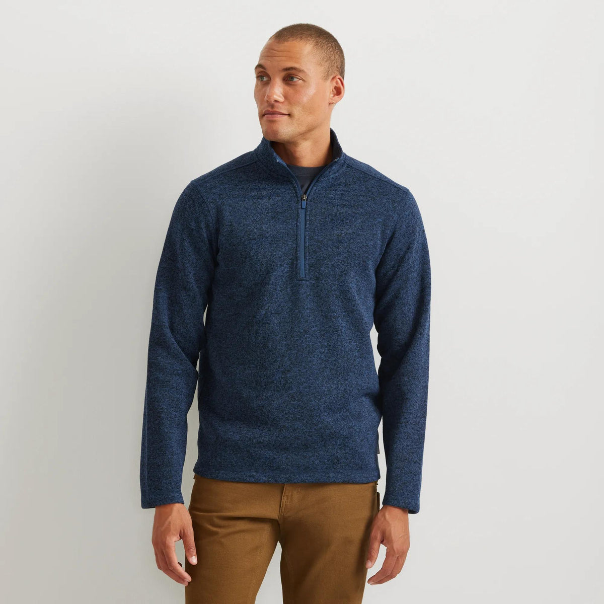 Men's Radiator Fleece 1/4-Zip Pullover-Dusk-Regular-10