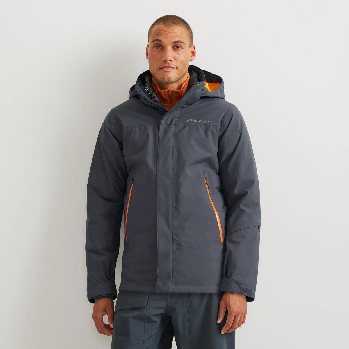 Men's Powder Search 2.0 3-In-1 Waterproof Down Ski Jacket-Storm-Regular-15