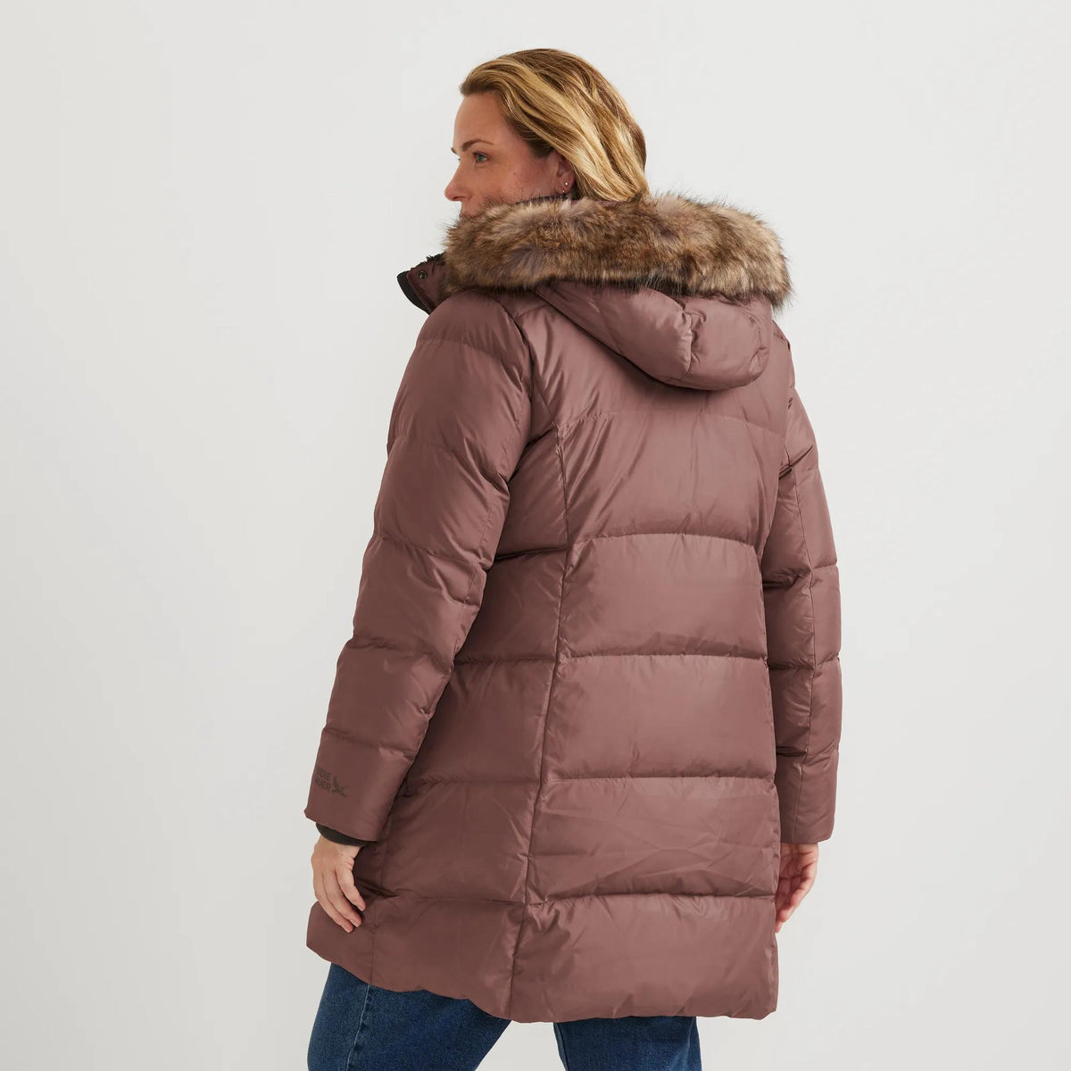 Women's Lodge Cascadian Down Hooded Parka-Plum-Plus-10