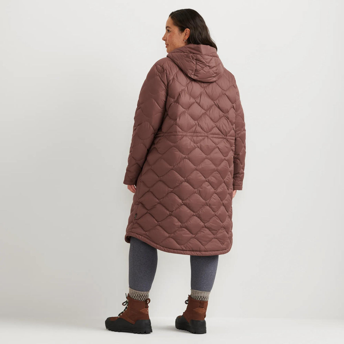 Women's Shaw Down Hooded Parka-Plum-Plus-16