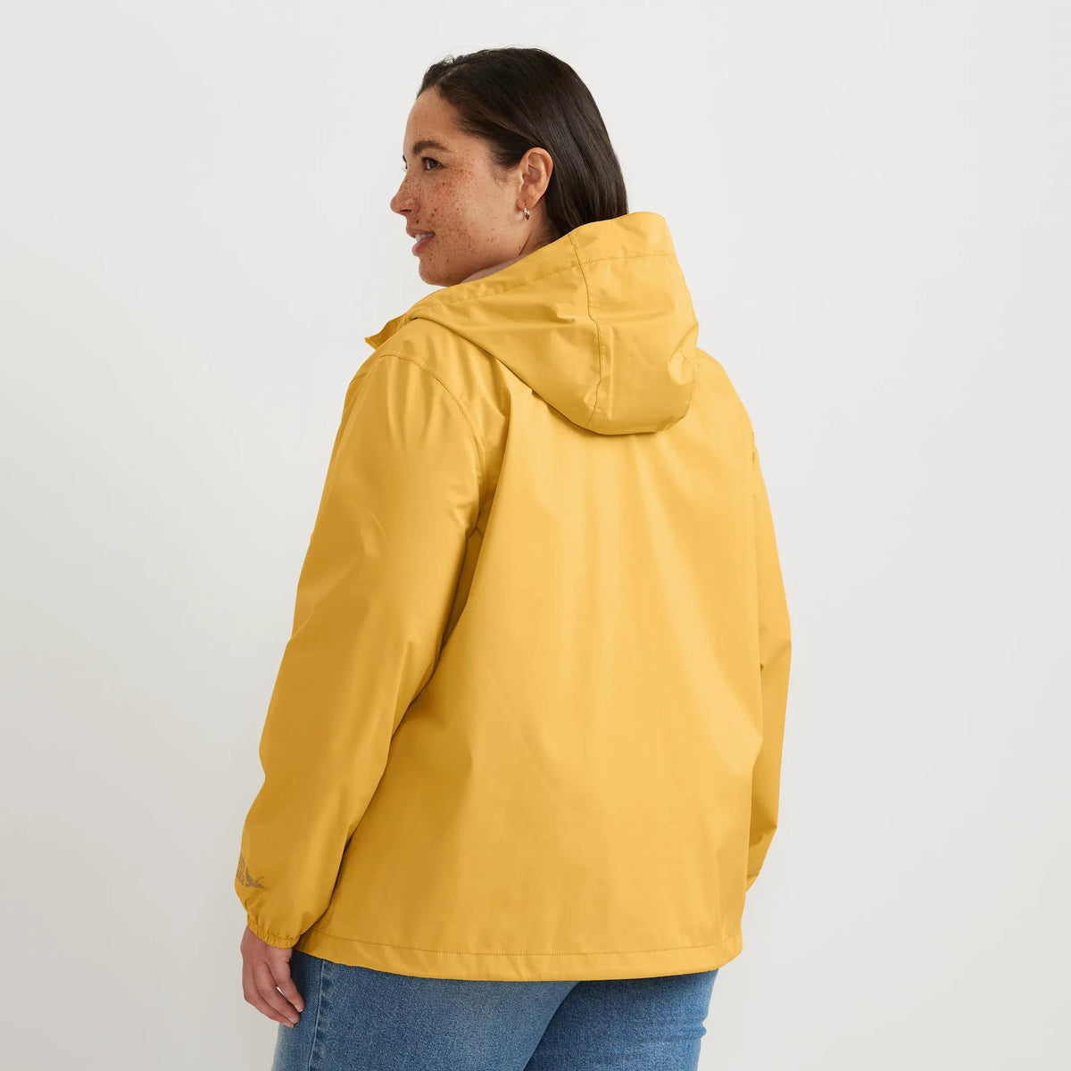 Women's Rainy Pass Water-Repellent Hooded Jacket-Dijon-Plus-15