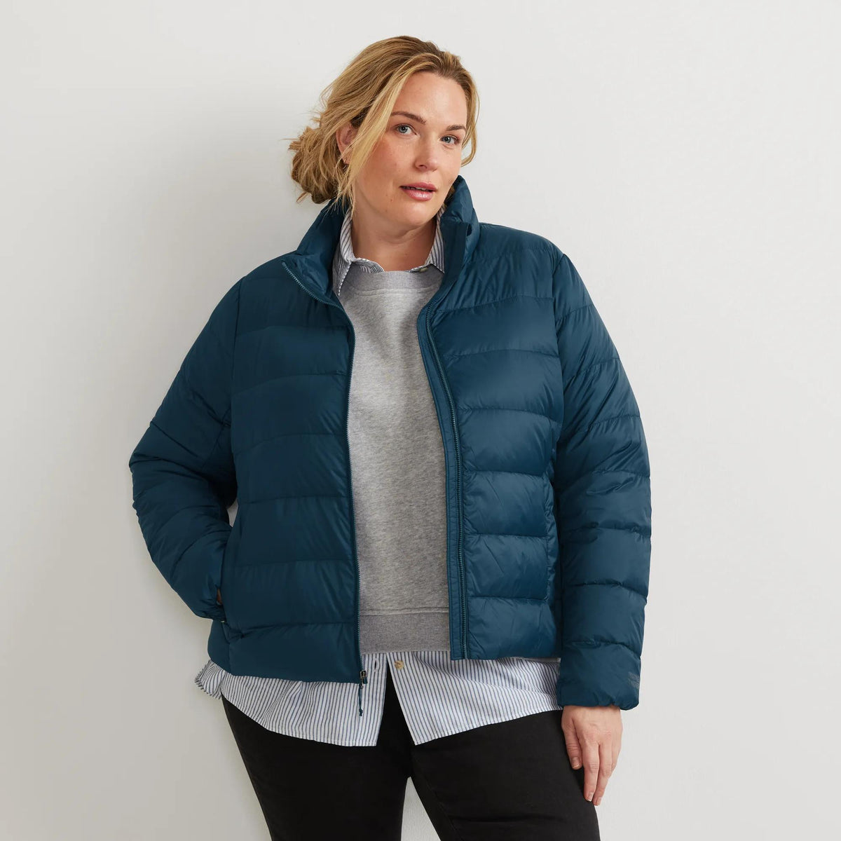 Women's CirrusLite Down Jacket-Marine-Plus-9