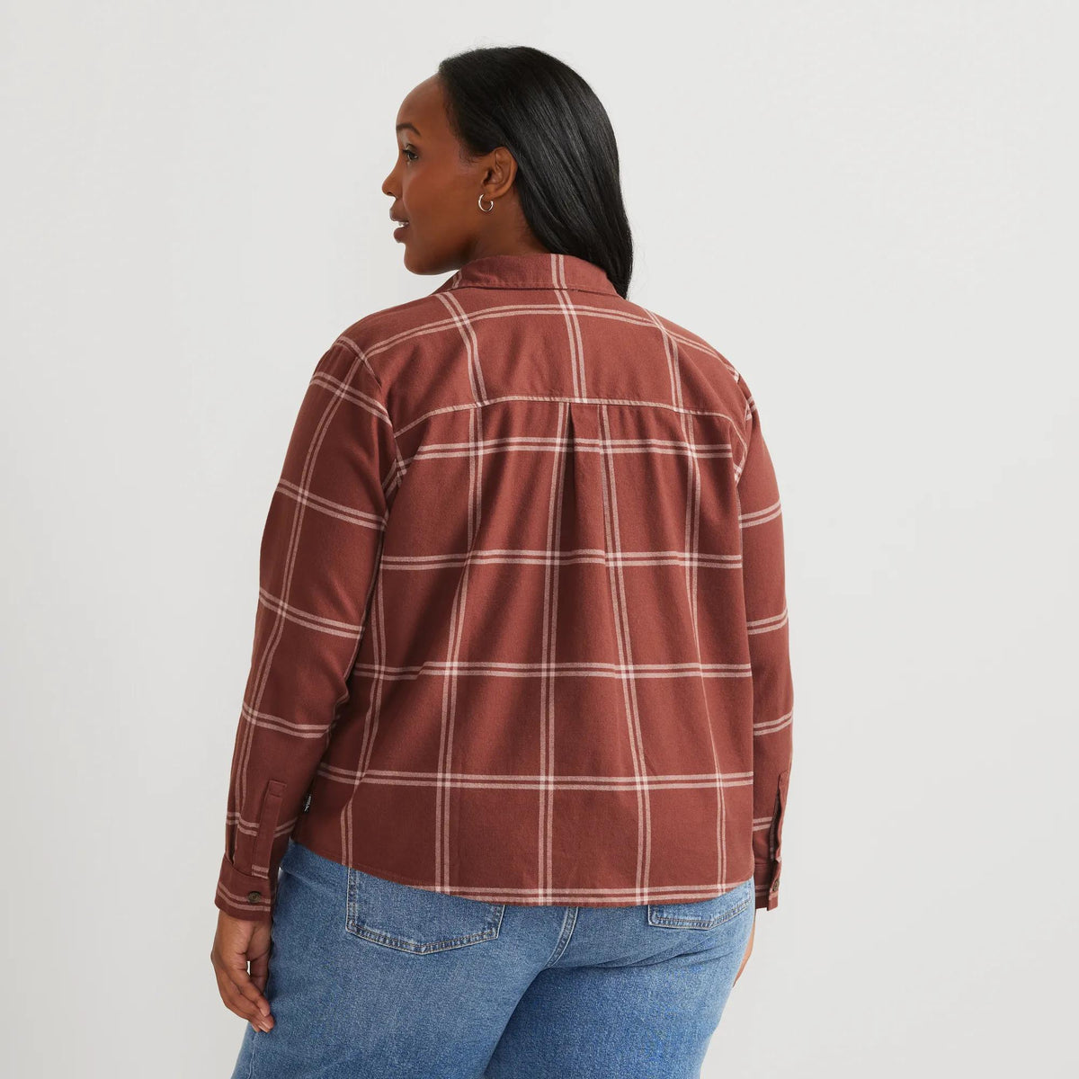 Women's Stine's Favorite Flannel-Plum-Plus-11