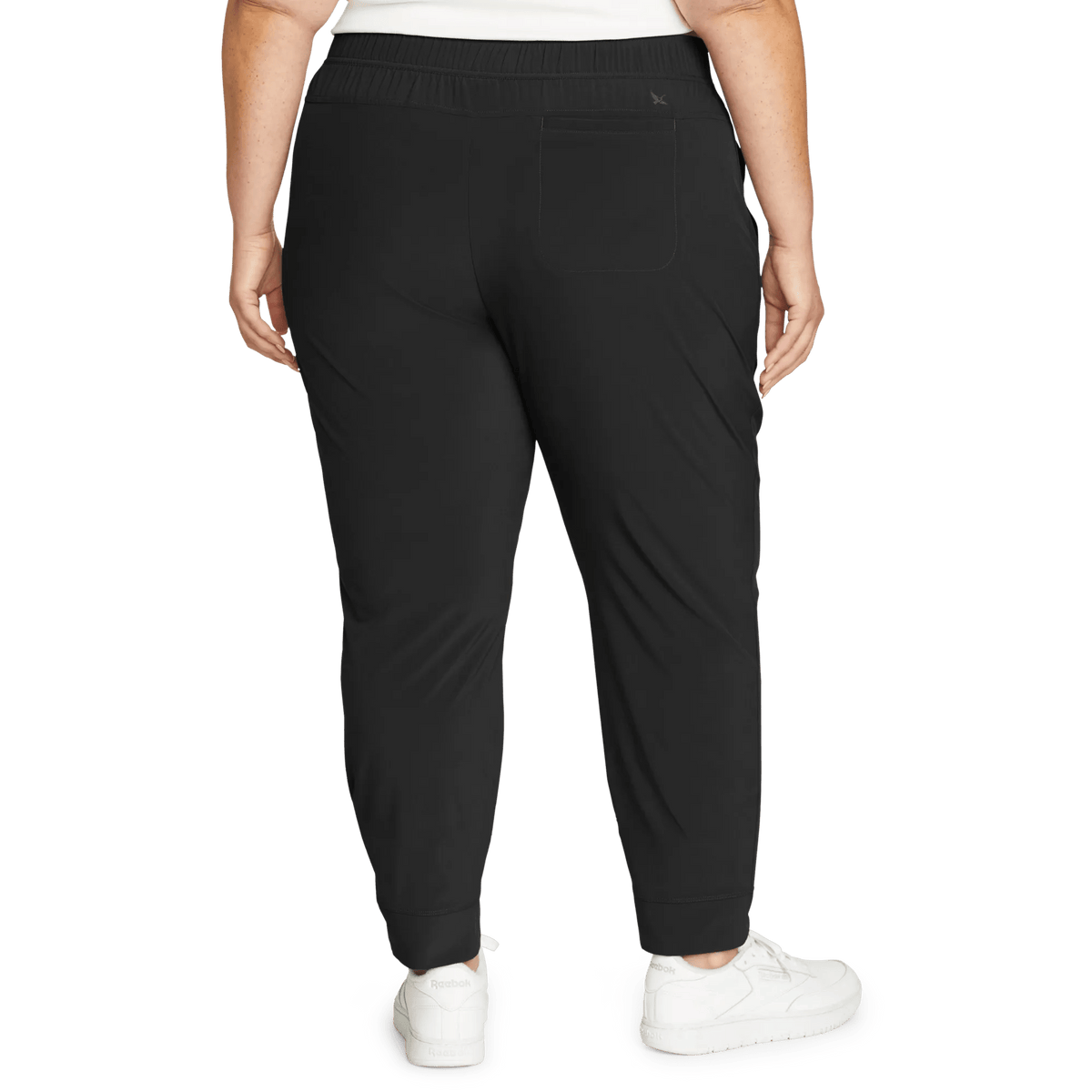 Women's Departure Stretch Mid-Rise Joggers-Black-Plus-7