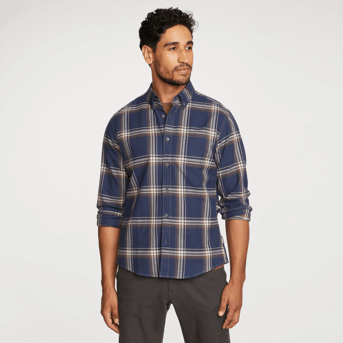 Men's Eddie's Favorite Classic Fit Flannel - Pattern-Brook-Regular-8