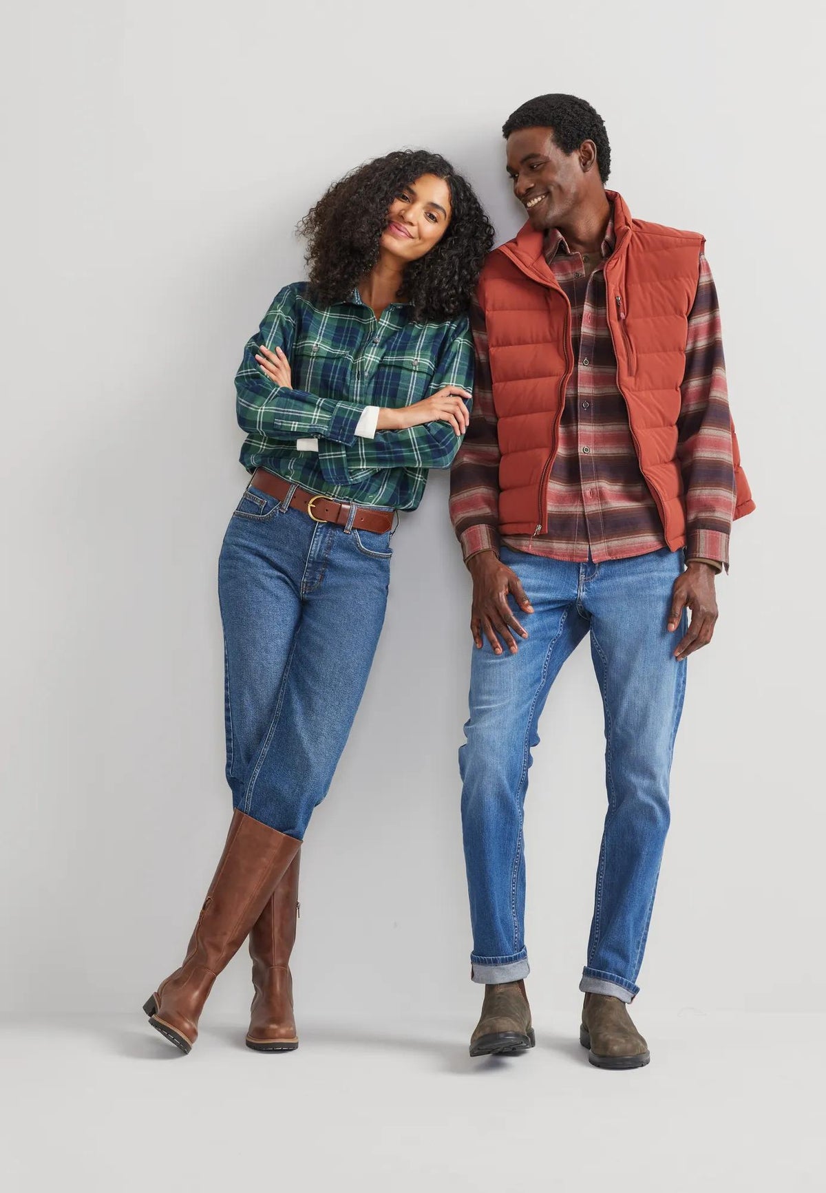 Men's Eddie's Favorite Classic Fit Flannel - Pattern-Clay-Regular-15
