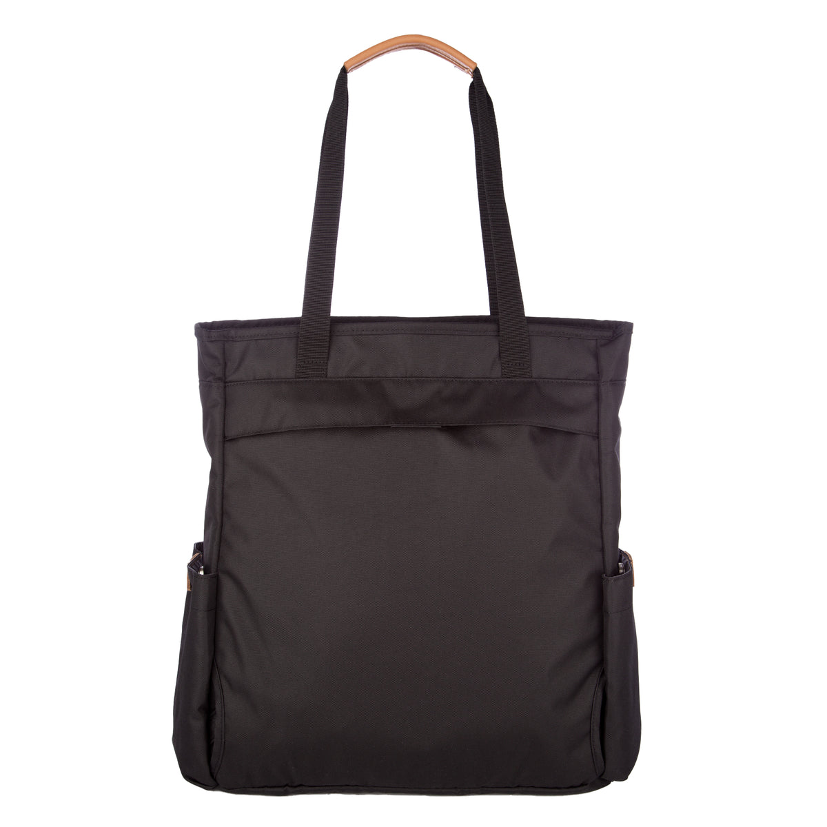 Bygone Recycled Backpack Tote-Black-2