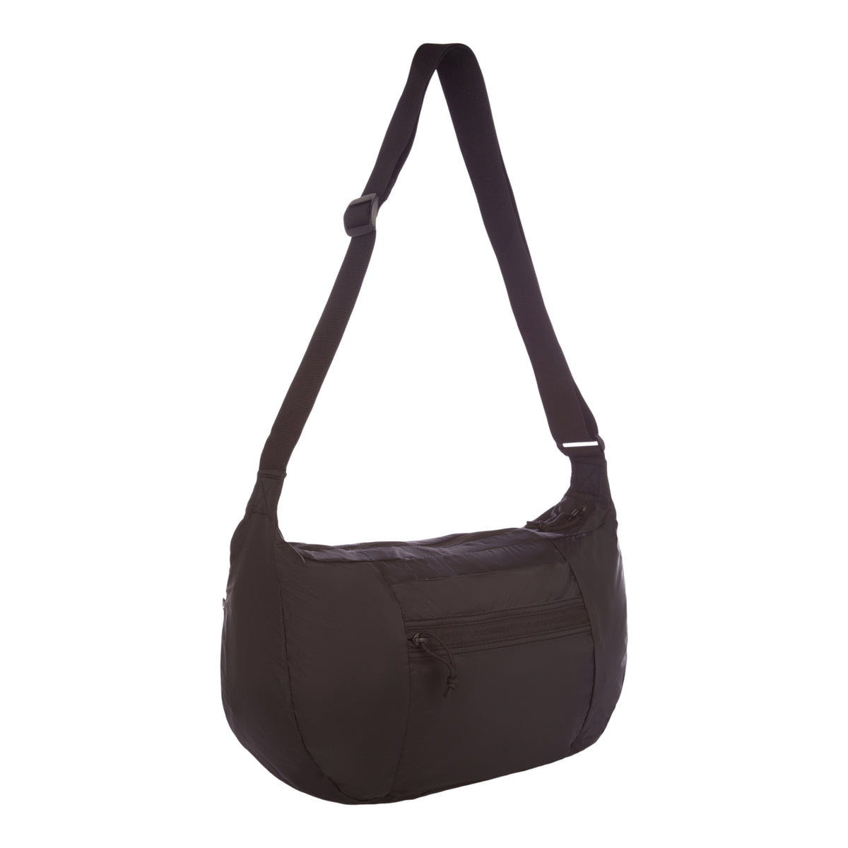 Ripstop Crossbody Crescent Sling-Black-4
