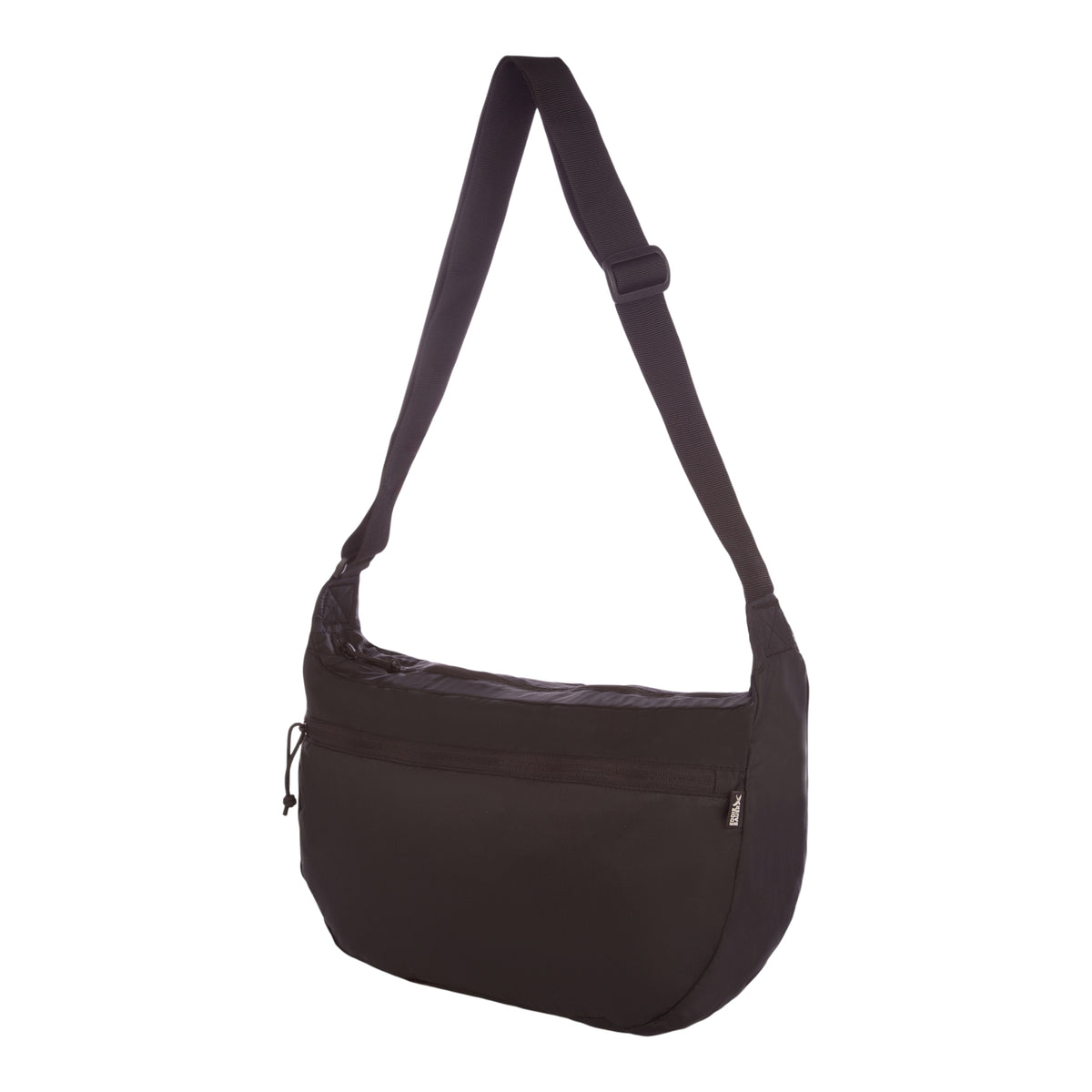 Ripstop Crossbody Crescent Sling-Black-5